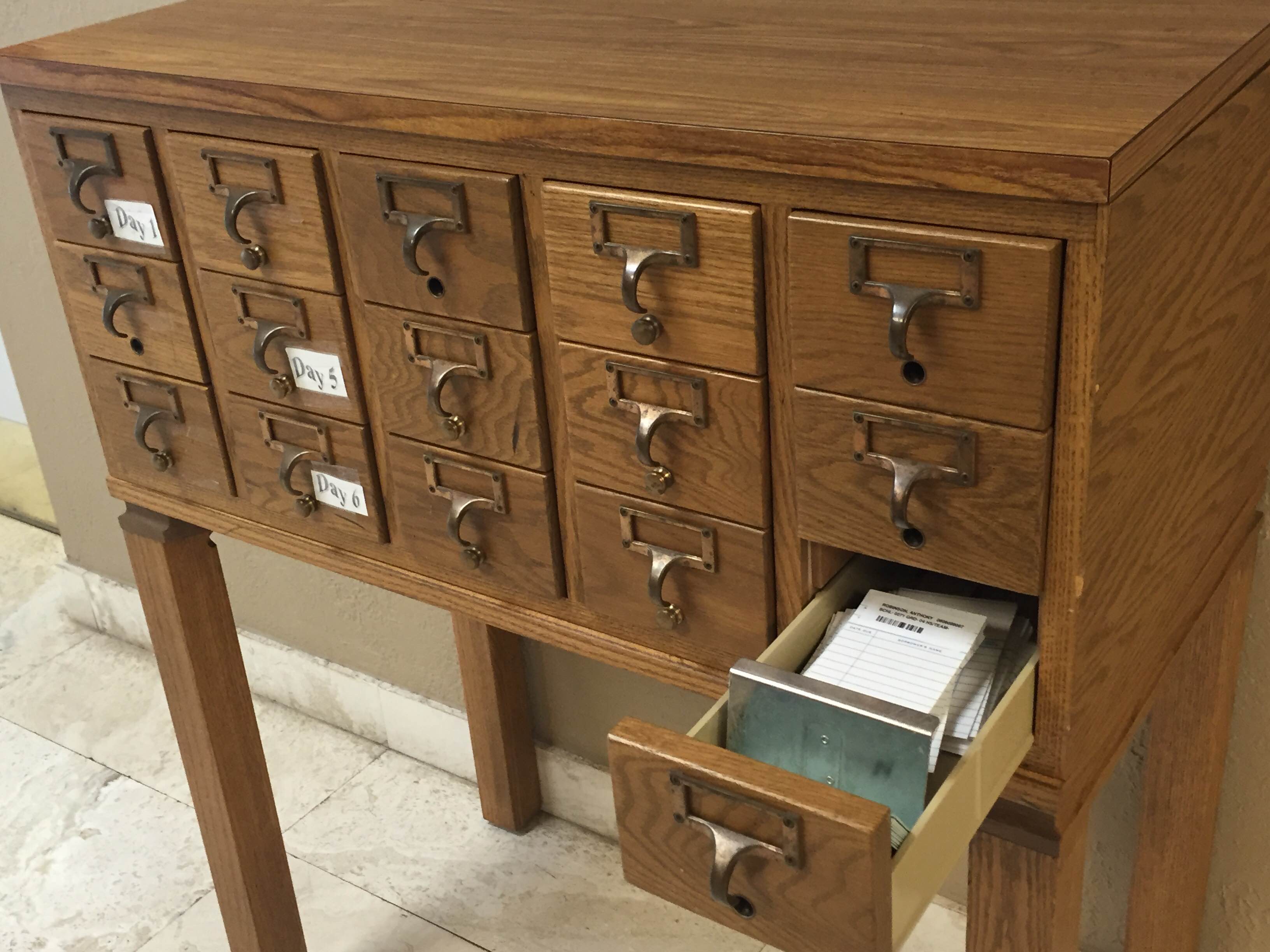 Library Card Catalog