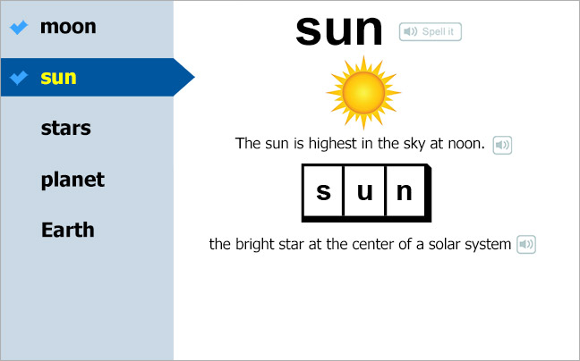 Game for Studying Spelling